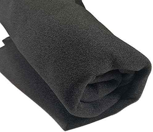 30PPI Air Filter Foam Sheet-Black Anti-Dust 10mm Thickness {Size:2M Length x 1M Wide}