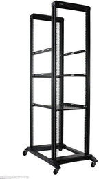 Raising Electronics Server Rack Open Frame 4 Post 19 inch Adjustable by RAISINGELECTRONICS
