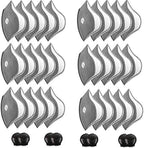 30 Pcs Activated Carbon Face Filters Anti Dust Replacements Parts by NBDIB