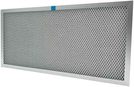 Washable Electrostatic Furnace Air Filter, MERV 8, (12" x 24" x 1") Aluminum Reusable Filter for Furnace, Central AC, and HVAC System