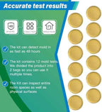 Mold Test Kit for Home - 12 Simple Detection Tests,Test HVAC System,Home Surfaces,& Indoor Air Quality Testing Kits,DIY Mold Detector at Home,Includes Detailed Mold Identification Guide,air Tester