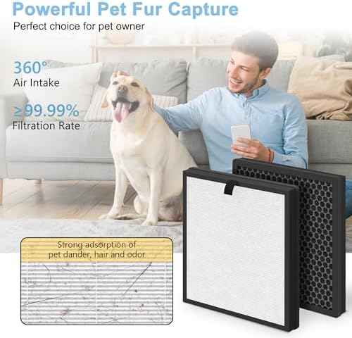 AP303 AP304 Replacement Filters for DAYETTE AP303/AP304/AP308 Air Purifier