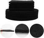 Resinta Compost Bin Filters - 12 Pack Refill Set, Round and Square