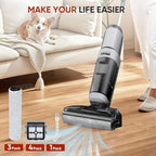 Roller Brush and Filter Replacement Compatible with Tineco Floor ONE Stretch S6/ i6 Stretch/ i5 Stretch/ S7 Stretch/ S9 Artist Cordless Wet Dry Vacuum Cleaner Replacement Parts - Field & Pure