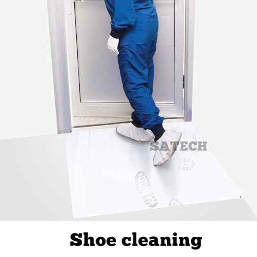 SATECH Sticky Tacky Mat 24" x 36" White