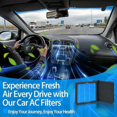 Cabin Air Filter, for Jeep Grand Cherokee 2022-2024 and Grand Cherokee L 2021-2024, Not for 2021 Grand Cherokee or 2022 Grand Cherokee WK (CF12935)