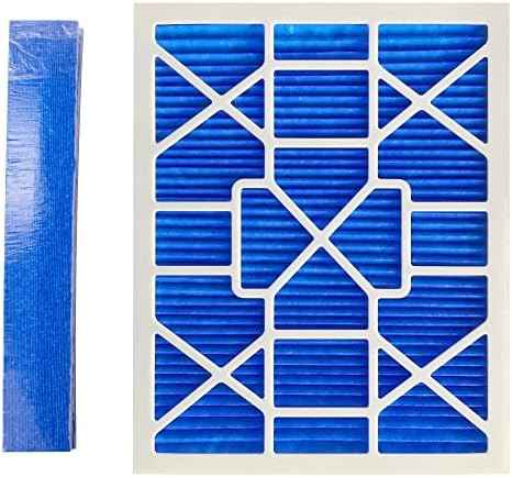LEKEN 16x20x1 AC Furnace HVAC Filter Reusable Electrostatic Filters MERV 13 For Households With Pets, Contain 1 reusable ABS frame+12 filter Medias, (Precise Size 15.68" x 19.68" x 0.75")