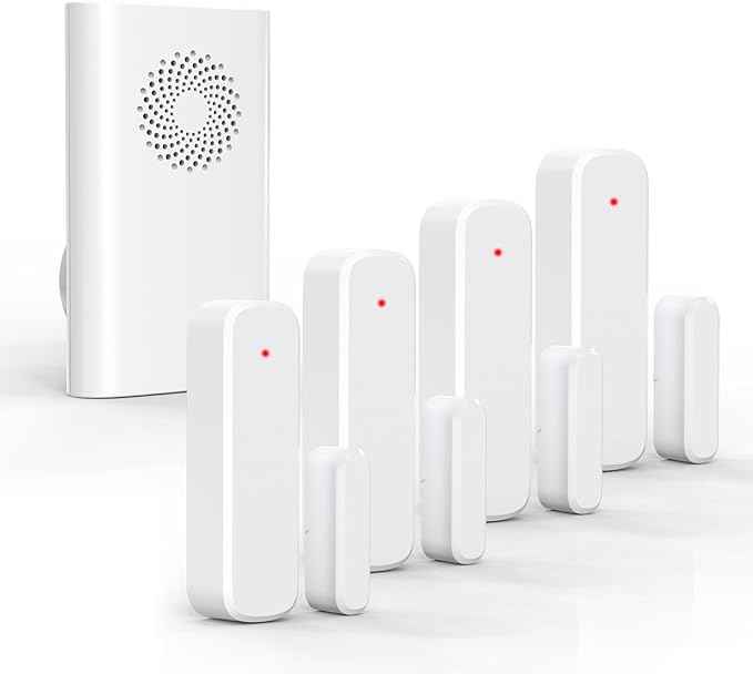 Wireless Door Chime, Door Open Sensor Alarm When Entry Business/Office/Store