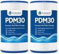 PDM30 Oval Spa Filter Compatible with Dream Maker Hot Tubs 461269, Filbur FC9940, Pleatco PDM30, 30 sq.ft Hot Tub Filter Cartridge - 2 Packs