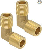 Hooshing 1/4 Inch NPT Elbow 90 Degree Street Elbow 1/4" NPT Male to 1/4" NPT by Hooshing