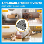 4 PCS Magnetic Vent Covers-4x10 Magnetic Air Vent Covers with Mesh