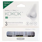 3-Ply Nose Filter Reusable Breathable Nasal Plugs Air Filteration by HELLOKFOOD