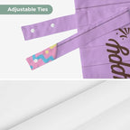 Purple Easter Tie Up Valance Curtains - Image 7