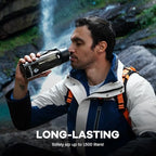 SurviMate 5-Stage 0.01μm Ultra-Filtration Filtered Water Bottle BPA-Free - Field & Pure