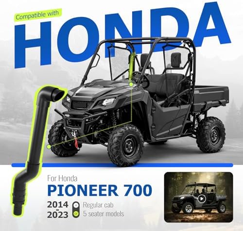 Snorkel Riser Kit UTV Compatible with 2014-2023 Pioneer - Field & Pure