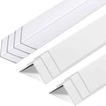 Sasylvia 10 Pcs Wall Corner Protector Guards, Vinyl 1-1/8 x 48 Inches Corner