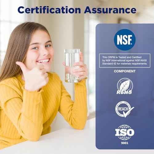 Membrane Solutions 50 Micron Pleated Water Filter Home 10"x4.5" Whole House Heavy Duty Sediment Replacement Cartridge Compatible with ECP10-1,ECP20-BB,R50-BBSA,FXHSC,CB1-SED10-BB (4 Pack)