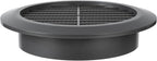 Graphite/Gray 4" Inch Round Ventilation Grille - Image 7
