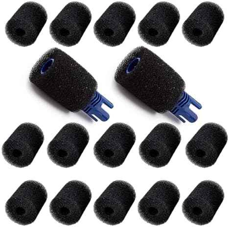 for Polaris Pool Cleaner Parts 15 Pack Polaris 280 Part Sweep Pro Sweep Scrubbers Replacement 2 Hose Tail Scrubber Cleaner Pool Tail Scrubber 280 360 380 180 480 3900