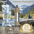 Miniwell L630 Portable Water Filter with Upgraded Vacuum Packaging
