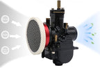 Carburetor Velocity Stack Air Filter Cleaner 55mm Modified Alloy - Image 3