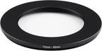 72mm Lens to 49mm Camera Lens Adapter 72mm to 49mm Step Down Ring Adapter Ring - Image 2