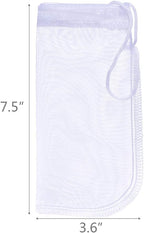 ALEGI Media Filter Bag Aquarium Extra Fine, Reusable 180 Micron Drawstring Mesh - Image 3