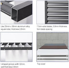Outdoor Air Conditioner Cover Aluminum Decorative Fence Privacy Screen - Image 5