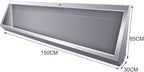 Wall-Mounted Stainless Steel Urinal Trough - Image 2