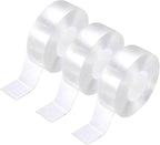 PATIKIL Clear Edge Protector Strip, 3 Roll 1.2 in x 32.8 ft Table Edge