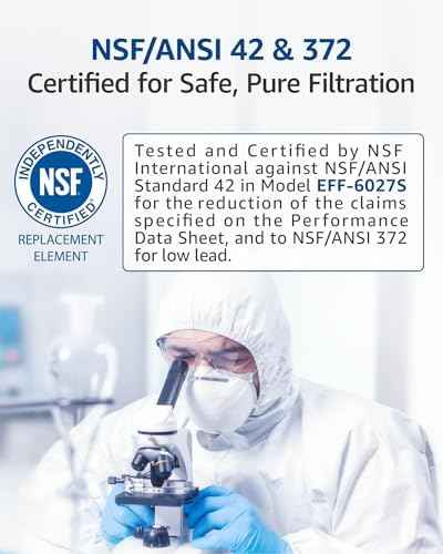 Waterspecialist Refrigerator Water Filter Replacement for Samsung®, 3 Pack