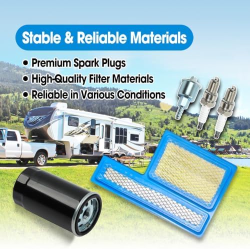 Tune Up Kit Fit for Onan RV QG 5500 7000 Marquis Gold Platinum EFI HGJAA - Field & Pure
