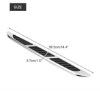 1 Pair Car Hood Vent Air Intake Grille, Car Exterior Hood Side Door Air Flow - Image 2