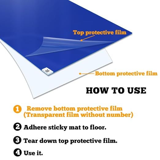 SATECH Sticky Tacky Mat 24" x 36" White - Image 7
