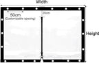 Curtain Patio Enclosure, Water Proof PVC Curtains - Image 8