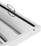 Soro Essentials- 16" W x 25" H Stainless Steel Commercial Kitchen Hood Filter - Image 5