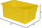 Wood Designs Cubby Storage Bin, Heavy Duty Plastic Containers - Image 7