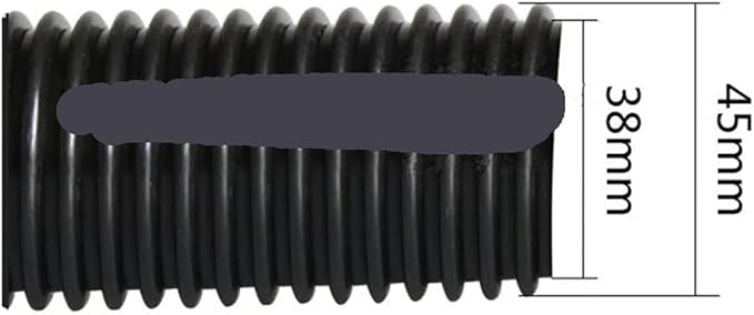 Industrial Vacuum Cleaner Black Pipe EVA Hose Diameter 32mm 35mm 38mm 40mm 45mm - Image 4