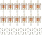 12pcs 1/4 Inch Gas Inline Fuel Filter Compatible - Image 7