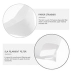 30Pcs Disposable Photosensitive Resin Strainer Funnel 3D Printer Accessories - Image 3