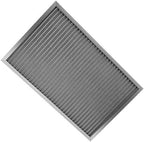 Washable Aluminum Furnace Air Filter, MERV 5, Electrostatic Reusable HVAC Filter (2 inch, 14" x 24" x 2")