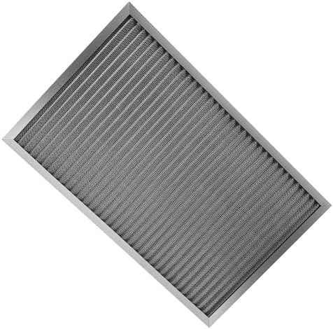 Washable Aluminum Furnace Air Filter, MERV 5, Electrostatic Reusable HVAC Filter (2 inch, 14" x 24" x 2")