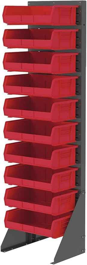 Akro-Mils 30255 AkroBins Plastic Storage Bins, Space-Saving Stackable Bins