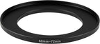 52-72mm Metal Step-Up Ring Adapter Compatible - Image 3