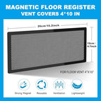 4 PCS Magnetic Vent Covers-4x10 Magnetic Air Vent Covers with Mesh