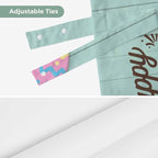 Green Easter Tie Up Valance Curtains - Image 7