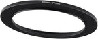 62mm to 77mm Step-up Adapter Rings Filter Adapter Black Metal Step Down Filter by Unknown