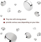 rhinocats 80Pcs Small Round Magnets, 6x3mm Mini Rare Earth Magnets - Image 6