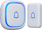 Wireless Doorbell for Home Classroom IP66 Waterproof Door Bell Ringer Wireless