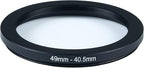 49mm Lens to 40.5mm Camera Lens Adapter 49mm to 40.5mm Step Down Ring Adapter - Image 2